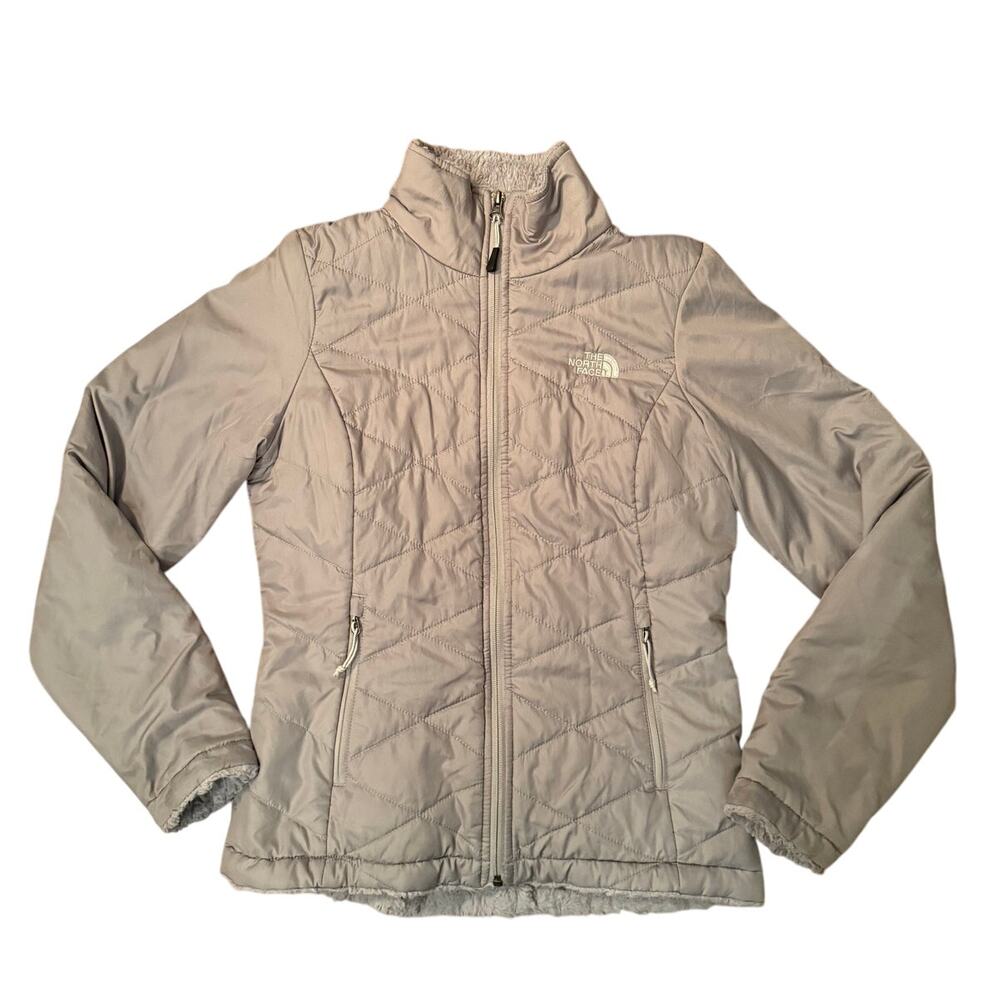 The North Face Mossburg Swirl Gray on Gray Jacket Size Women XS